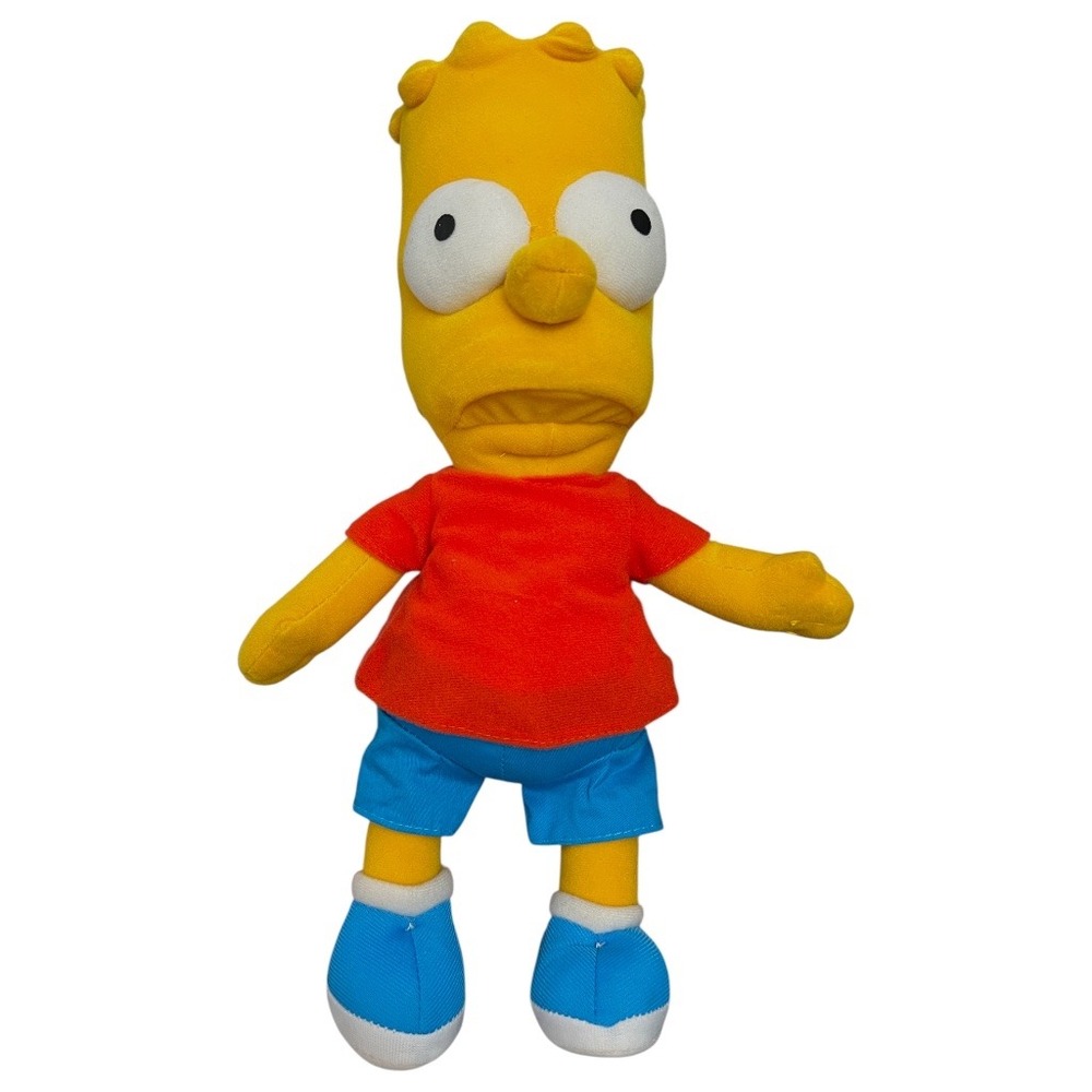 Universal Studios Simpsons Bart Simpson Doll Plush Toy 2014 Matt Groening 13"‎